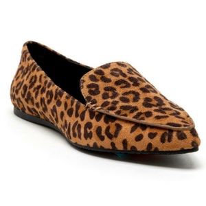 Esprit Blaire Leopard Print Pointed Flats Loafers Women’s Size 6